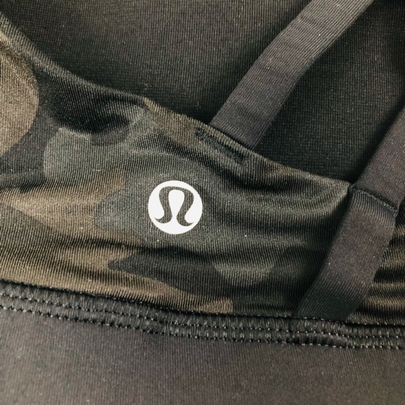 Lululemon Camo Energy Sports Bra Sz 4 (A1) - Picture 7 of 11